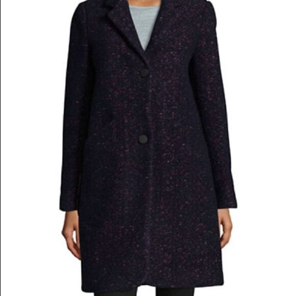 Marc New York Woven Reefer Coat - Picture 1 of 3